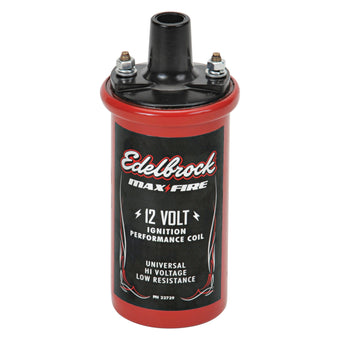 compare product Edelbrock Ignition Coil 12V Canister Style 1.4 Ohm Primary Resistance