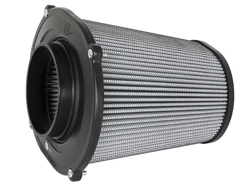 aFe Quantum Pro DRY S Air Filter Inverted Top - 5in Flange x 8in Height - Dry PDS - My Store