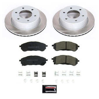 compare product Power Stop 19-22 Ford Ranger Rear Semi-Coated Rotor Kit