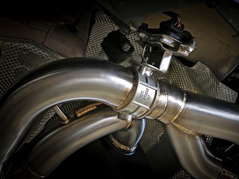 aFe MACHForce XP Exhausts Cat - Back SS 19 - 21 BMW M2 Competition L6 - 3.0L w/Black Tips - My Store