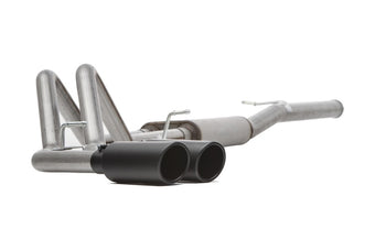 compare product Gibson 2019 Ford F250 Super Duty 6.2L Black Elite Cat-Back Dual Sport Exhaust System - Stainless
