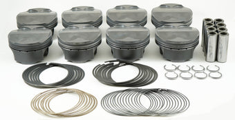 compare product Mahle MS Piston Set SBF 304ci 3.640in Bore 3.65in Stroke 5.933in Rod .866 Pin 3cc 11.3 CR Set of 8