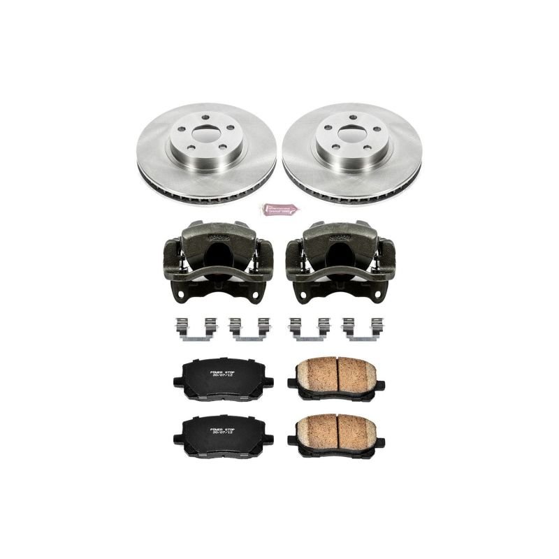 Power Stop 03 - 08 Pontiac Vibe Front Autospecialty Brake Kit w/Calipers - My Store