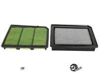 aFe 17 - 19 Nissan Titan V8 5.6L (Excludes XD Models) MagnumFLOW Pro DRY S OE Replacement Filter - My Store