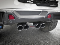 aFe Rebel Series 2.5in. 304 SS C/B Exhaust System 2018 Jeep Wrangler (JL) V6 - 3.6L - Black Tip - My Store