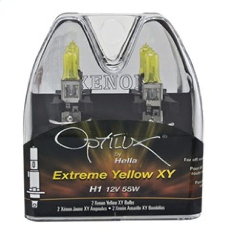 Hella Optilux H1 12V/55W XY Yellow Bulb - My Store