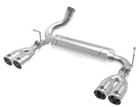 aFe Rebel Series 2.5in 409 SS Axle - Back Exhaust Polished 07 - 18 Jeep Wrangler (JK) V6 - 3.6L/3.8L - My Store