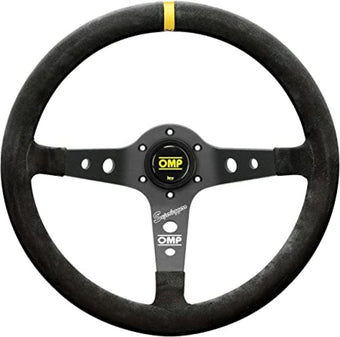 compare product OMP Corsica SuperleggeroSuede Leather 350mm Diameter Steering Wheel Black