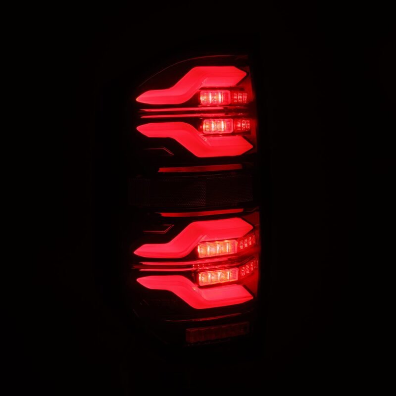 AlphaRex 14 - 21 Toyota Tundra LUXX LED Taillights Black/Red w/Activ Light/Seq Signal - My Store