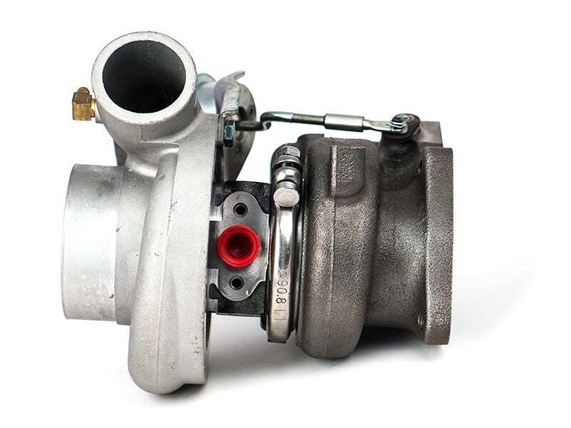 Forced Performance DSM Flanged Vehicle Red UHF Turbocharger 84mm CH8CM Turbine Housing WG on O2 - My Store