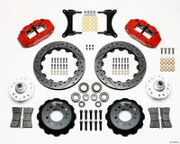 Wilwood Narrow Superlite 6R Front Hub Kit 12.88in Drill Red 79 - 87 GM G Body - My Store