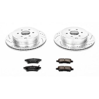 compare product Power Stop 05-12 Nissan Pathfinder Rear Z23 Evolution Sport Brake Kit