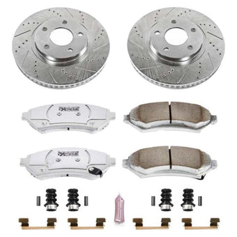 compare product Power Stop 00-04 Buick LeSabre Front Z26 Street Warrior Brake Kit