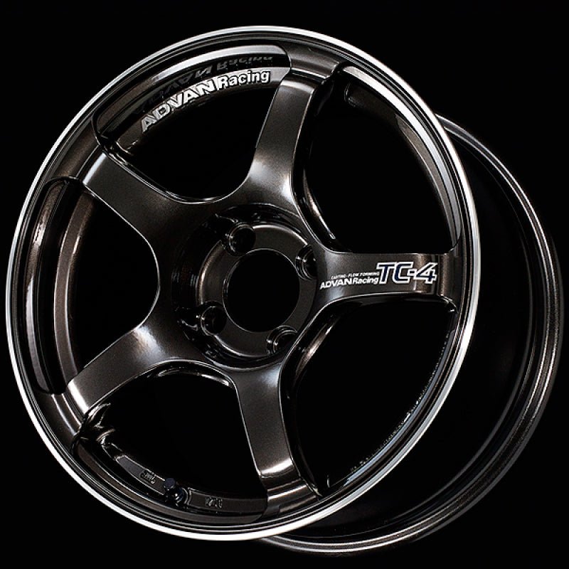 Advan TC4 16x8.0 +38 4x100 Racing Black Gunmetallic and Ring Wheel - My Store