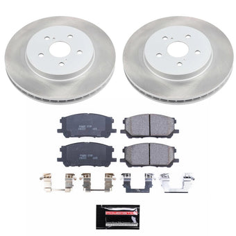 compare product Power Stop 06-07 Toyota Highlander Front Semi-Coated Rotor Kit