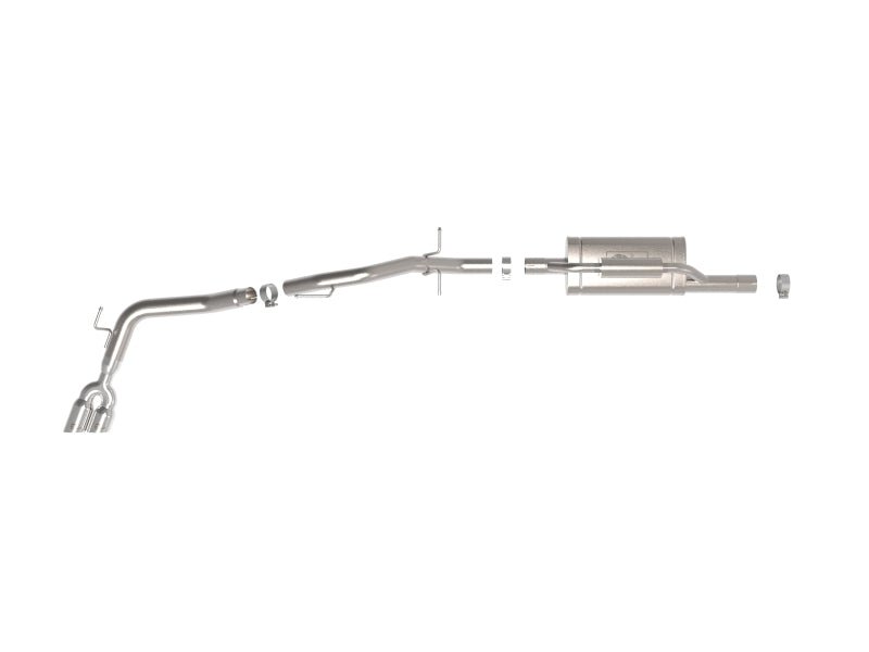 aFe 2024+ Ford Ranger L4 - 2.3L (t) Vulcan Series 2.5in to 3in Cat - Back Exhaust w/ Polished Tip - My Store