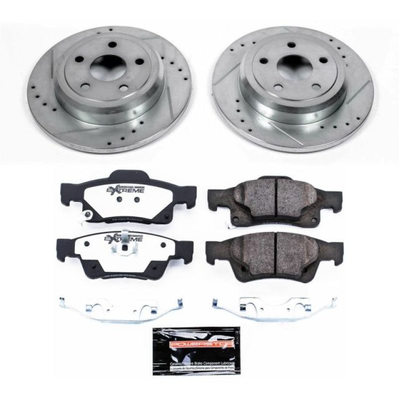 Power Stop 11 - 19 Dodge Durango Rear Z36 Truck & Tow Brake Kit - My Store