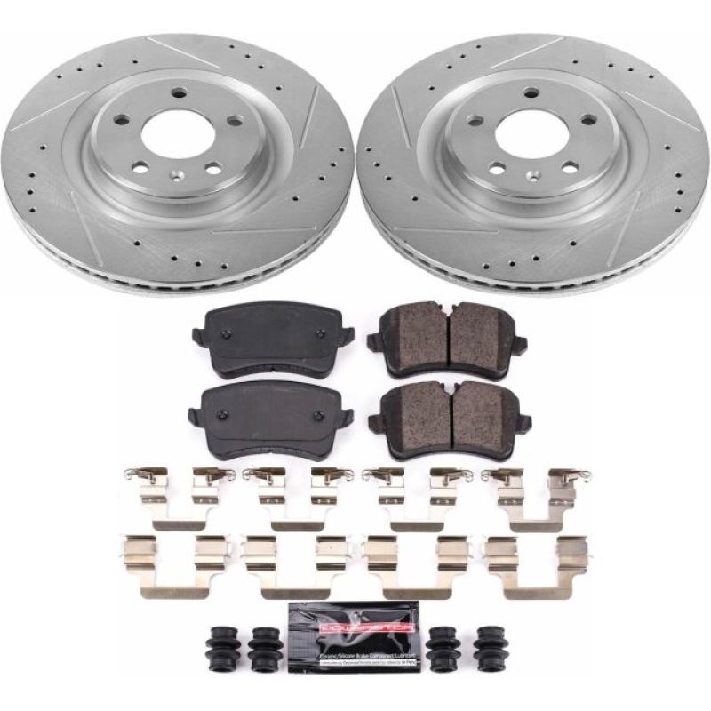 Power Stop 2012 Audi A7 Quattro Rear Z23 Evolution Sport Brake Kit - My Store