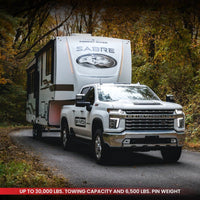 Gen - Y Nomad Static 5th Wheel to Gooseneck - 6.5K TW 30K Tow - Texture Black (1116/1621/1716 Frames) - My Store