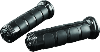 compare product Kuryakyn ISO-Grips With OEM Heated Grip 06-20 Honda GL1800 Black