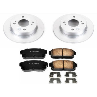 compare product Power Stop 01-02 Infiniti G20 Rear Z17 Evolution Geomet Coated Brake Kit