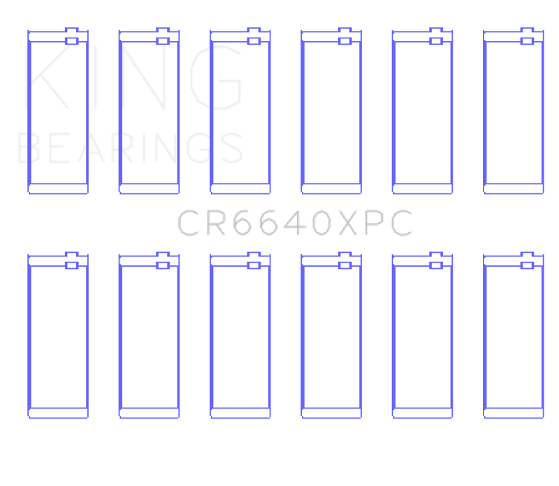 King Engine Bearings BMW M20/M50 2.0L/2.5L/2.7L (Size +.026mm) Connecting Rod Bearing Set - My Store