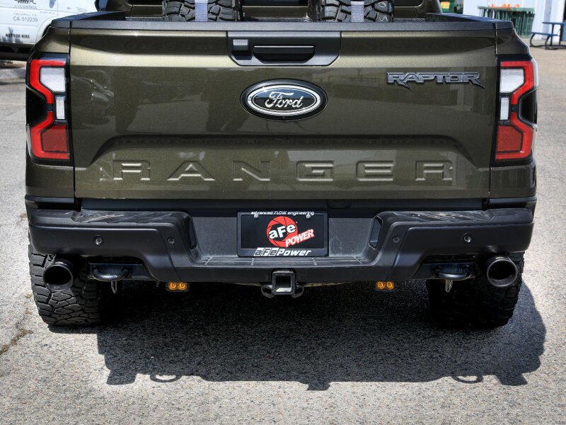aFe Vulcan Series 3in 304SS Cat - Back Exhaust 24 - 25 Ford Ranger Raptor V6 - 3.0L (tt) w/ Black Tips - My Store