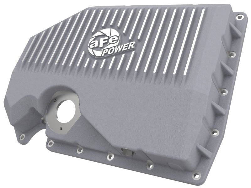 aFe 05 - 19 VW 1.8L/2.0L w/ Oil Sensor Engine Oil Pan Raw POWER Street Series w/ Machined Fins - My Store