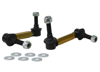 compare product Whiteline 06-09 Toyota FJ Cruiser GSJ10 / 09+ GSJ15 Front Adjustable Heavy Duty Sway Bar Link Kit