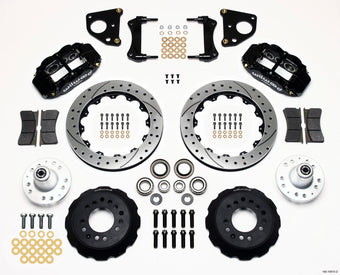compare product Wilwood Narrow Superlite 6R Front Hub Kit 12.88in Drilled 62-72 CDP B & E Body-Drum