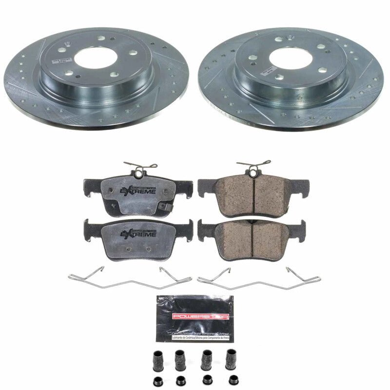 Power Stop 23 - 25 Acura Integra Rear Z26 Street Brake Kit - My Store