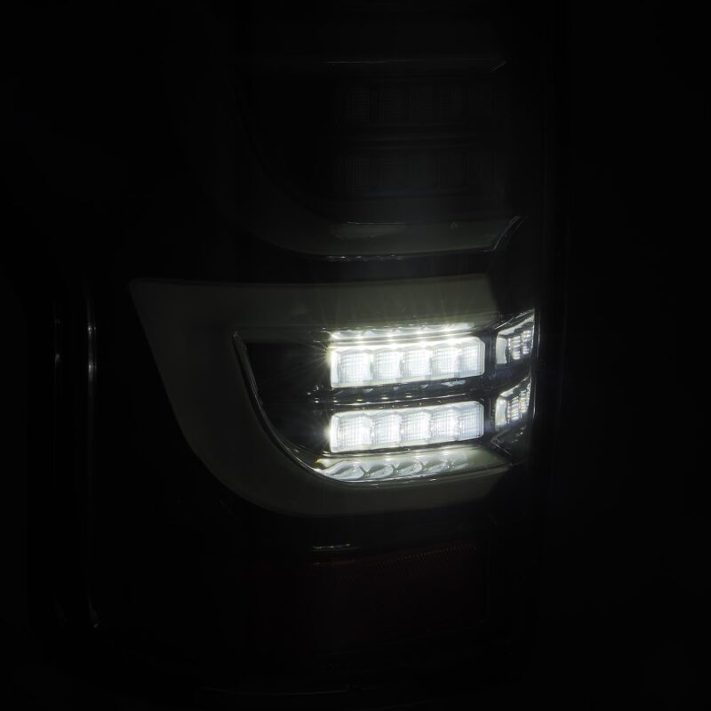 AlphaRex 07 - 13 Toyota Tundra LUXX - Series LED Tail Lights Alpha - Black - My Store