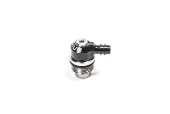 compare product Radium Engineering 10AN ORB Swivel Banjo PCV Valve to 10mm Barb