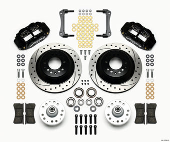 compare product Wilwood Narrow Superlite 6R Front Hub & 1PC Rtr Kit 12.88in Drilled 79-81 Camaro