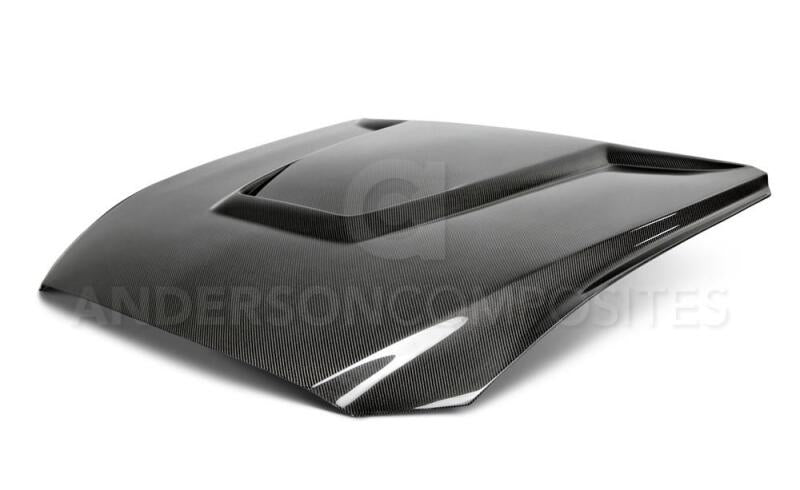 Anderson Composites 15 - 17 Ford Mustang (Excl. GT350/GT350R) Double Sided Hood - My Store