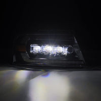 AlphaRex 04 - 08 Ford F - 150 (No 2004 Heritage) NOVA - Series LED Proj HL Alpha - Blk w/Actv Lgt / Seq. Sig - My Store
