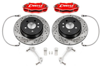compare product BMR 08-23 Dodge Challenger Brake Kit For 15in Conversion Red Calipers Demon/Redeye