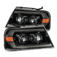AlphaRex 04 - 08 Ford F150 PRO - Series Projector Headlights Chrome w/ Sequential Signal and DRL - My Store