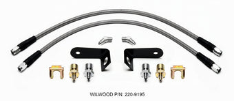 compare product Wilwood Flexline Kit Front 1970-1973 Ford Mustang w/ FSL4 Caliper