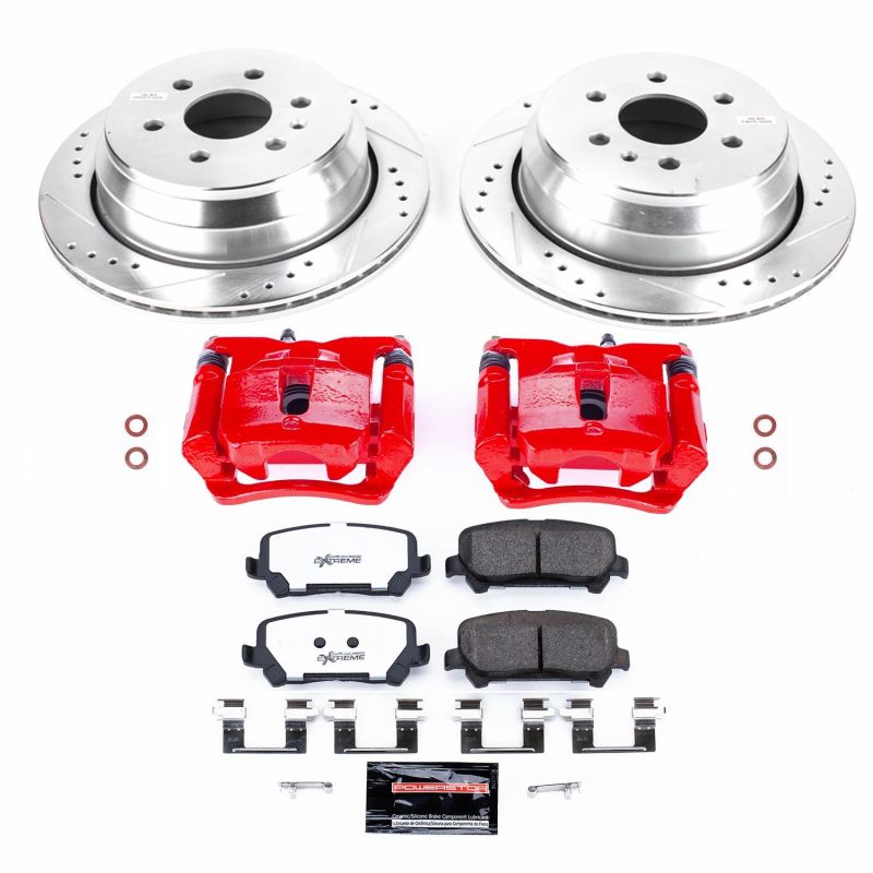 Power Stop 15 - 19 Chevrolet Colorado Rear Z36 Truck & Tow Brake Kit w/Calipers - My Store