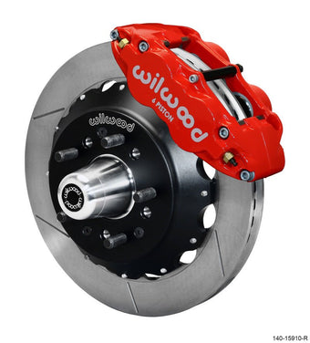 compare product Wilwood Narrow Superlite 6R Front Big Brake Kit 12.88in GT Competition Series Rotor - Red
