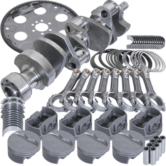 compare product Eagle Chevy LT1350 1Pc 3.750in Crank 5.700in I-Beam Rods 4.000in Pistons 168 Tooth FP Bal Assembly