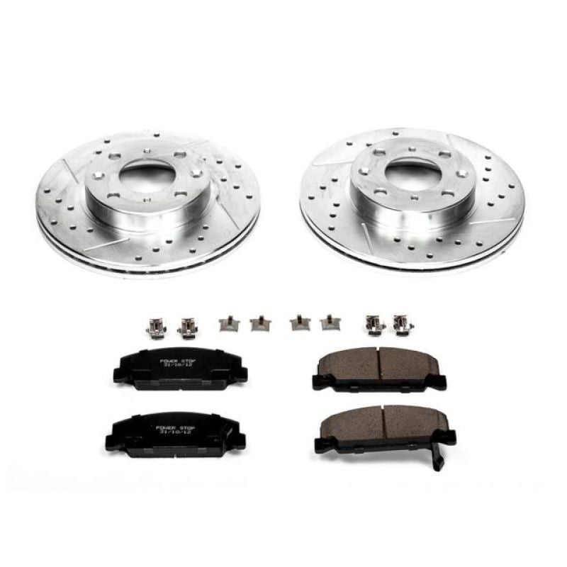 Power Stop 88 - 89 Honda CRX Front Z23 Evolution Sport Brake Kit - My Store