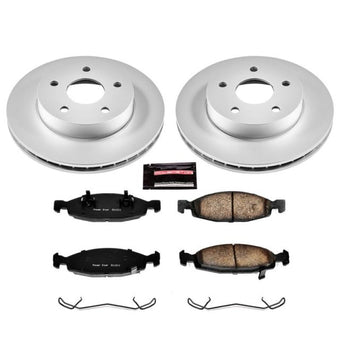 compare product Power Stop 99-02 Jeep Grand Cherokee Front Z17 Evolution Geomet Coated Brake Kit