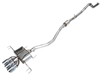 compare product AWE Tuning 2023 Honda Civic Type R FL5 Touring Edition Exhaust w/ Triple Chrome Silver Tips