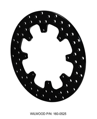 compare product Wilwood Rotor-Steel-Sprint/Mod-Drilled 12.00 x .350 - 8 on 7.00in