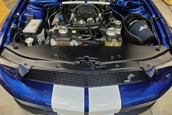 compare product JLT 07-09 Ford Mustang GT500 Black Textured Full Length Radiator Support Cover