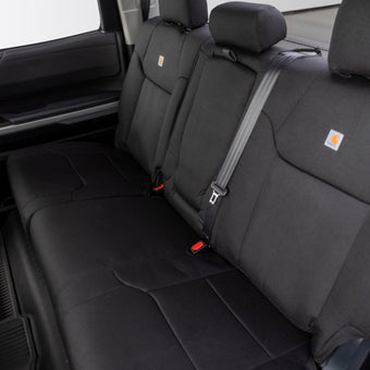 compare product Covercraft 16-23 Toyota Tacoma Carhartt Super Dux PrecisionFit Custom Second Row Seat Covers - Black