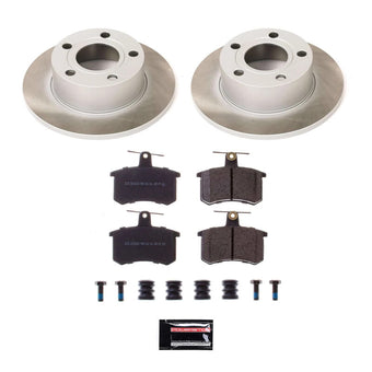 compare product Power Stop 95-98 Audi A6 Quattro Rear Semi-Coated Rotor Kit