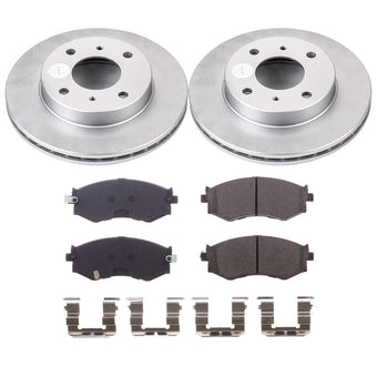 compare product Power Stop 91-96 Infiniti G20 Front Z17 Coated Brake Kit